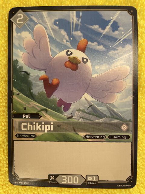 Chikipi — DEMO-003, photographed by Allen (own photograph, not official card art)