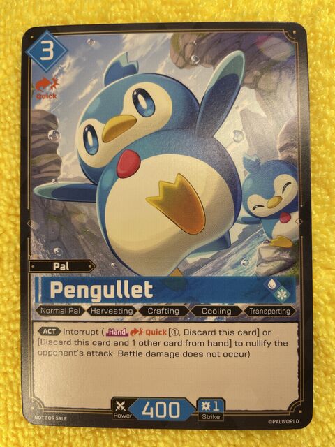 Pengullet — DEMO-005, photographed by Allen (own photograph, not official card art)