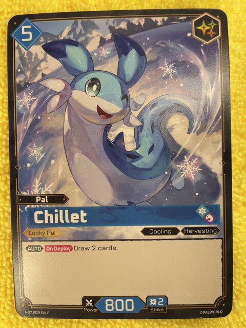 Chillet — DEMO-006, photographed by Allen (own photograph, not official card art)