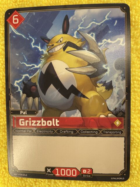 Grizzbolt — DEMO-007, photographed by Allen (own photograph, not official card art)
