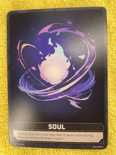 Soul Card — DEMO-015, photographed by Allen (own photograph, not official card art)